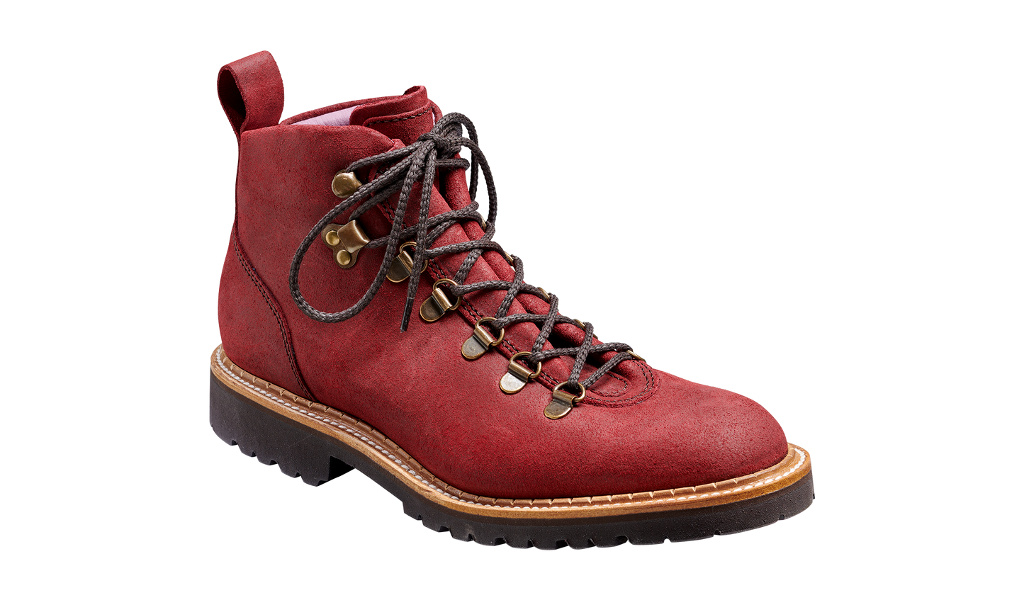 Julie - Plum Waxy Hiker Boot Womens