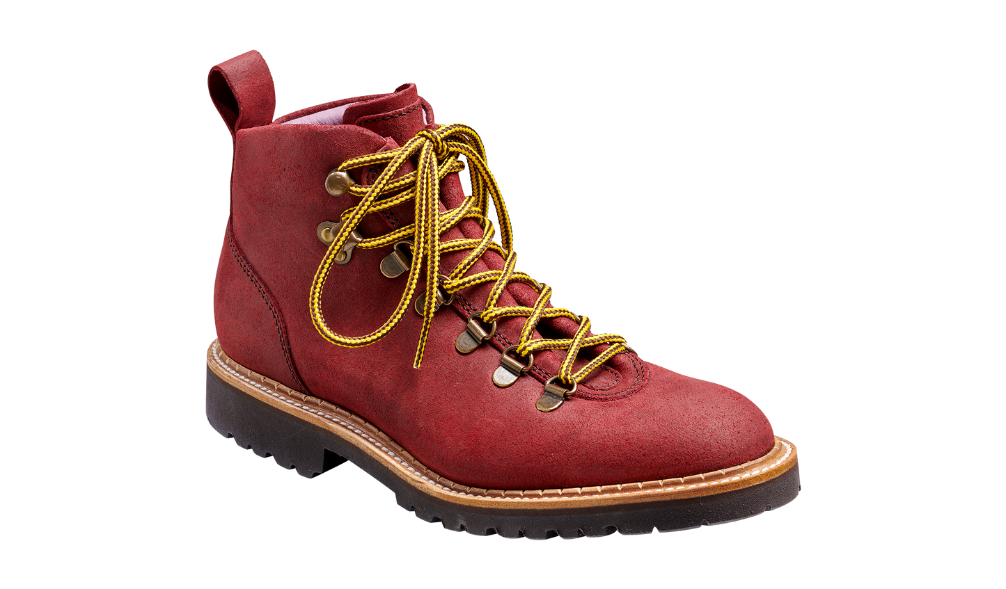 Julie - Plum Waxy Hiker Boot Womens