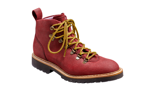 Julie - Plum Waxy Hiker Boot Womens