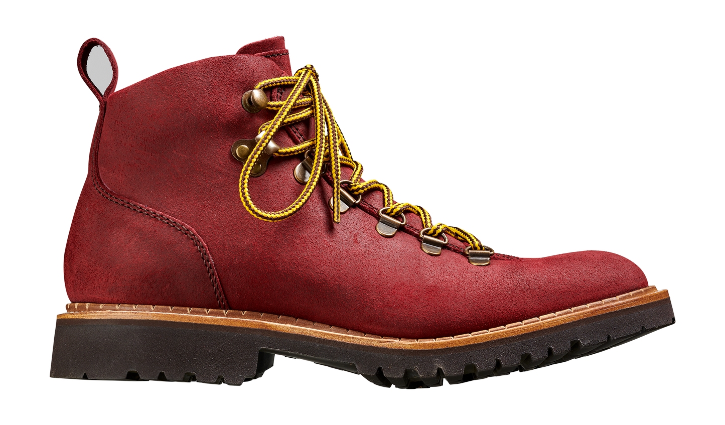 Julie - Plum Waxy Hiker Boot Womens