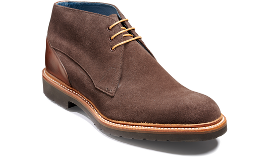 Bronx - Bitter Chocolate Suede / Walnut Calf