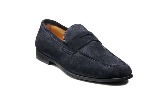 Capri - Navy Suede