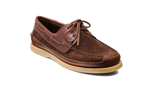 Dexter - Cognac Leather Coffee Suede