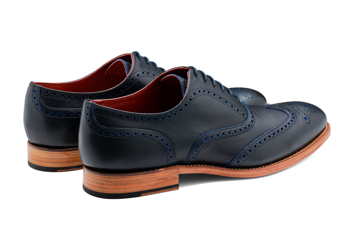 Brando 2 - Navy Calf Blue Punch