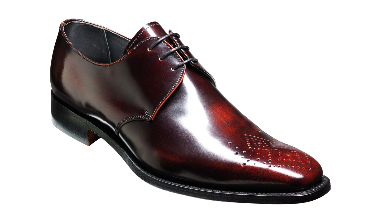 Darlington - Brandy Hi-Shine - Derby Shoe