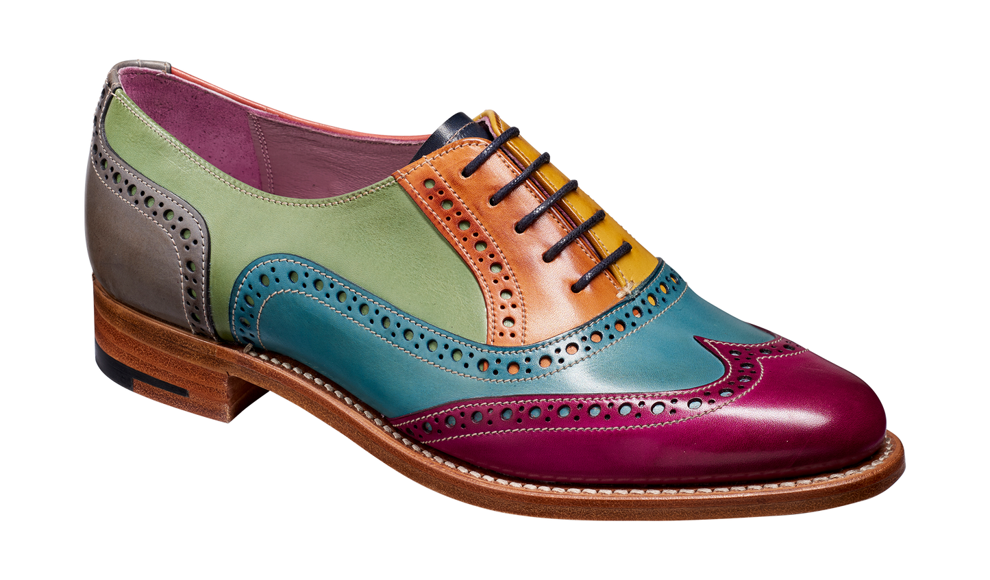 Fearne - Multi Coloured Women Brogue Shoe