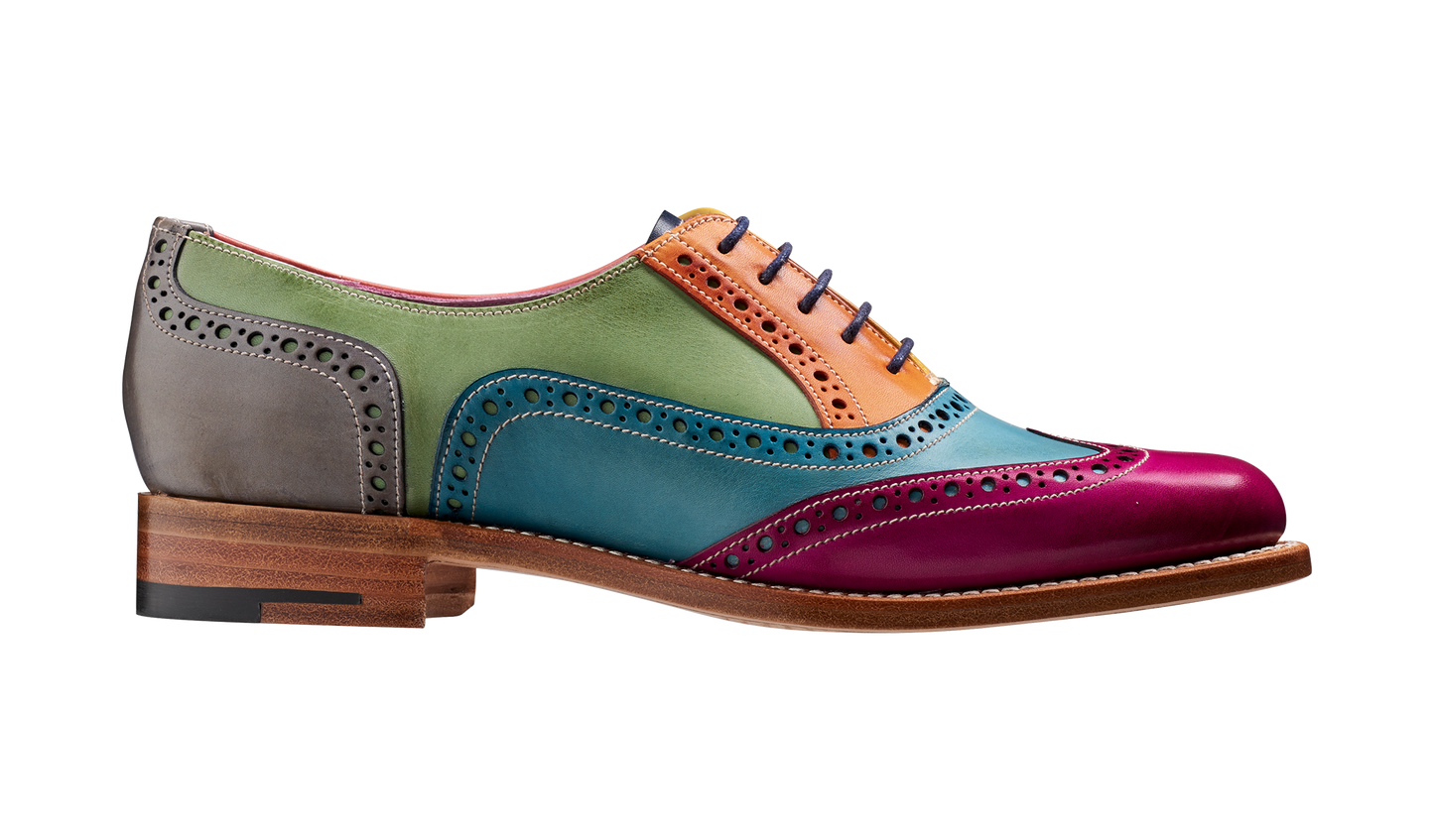 Fearne - Multi Coloured Women Brogue Shoe