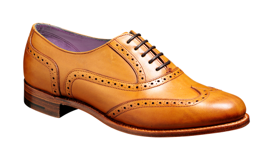 Freya - Cedar Calf Brogue Shoe