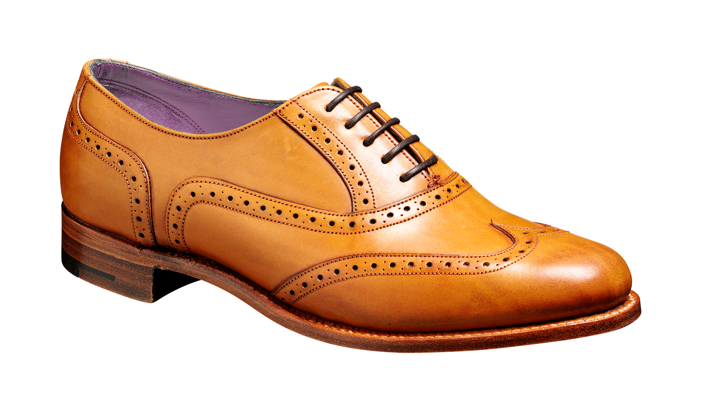 Freya - Cedar Calf Brogue Shoe