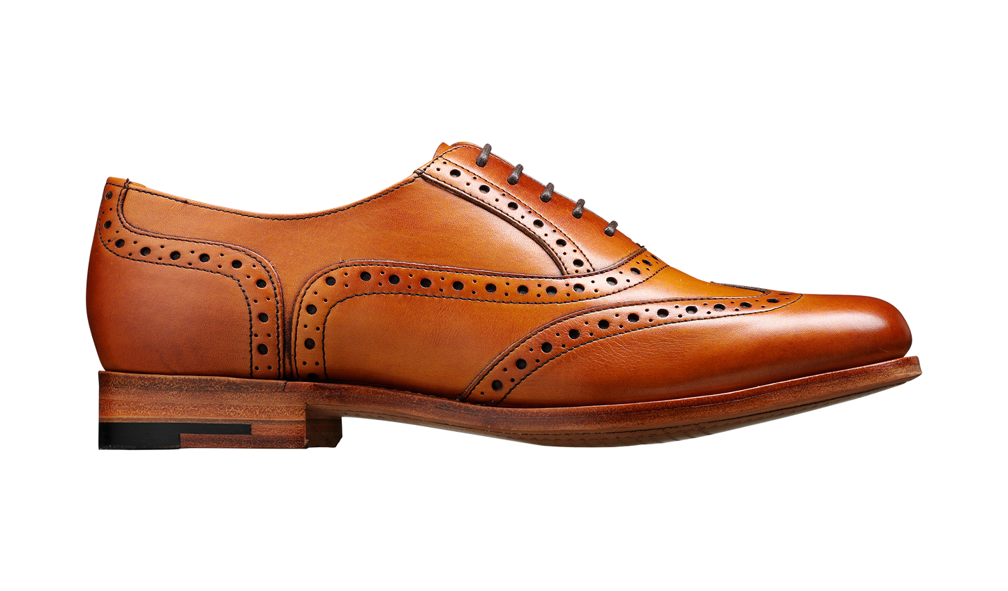 Freya - Cedar Calf Brogue Shoe