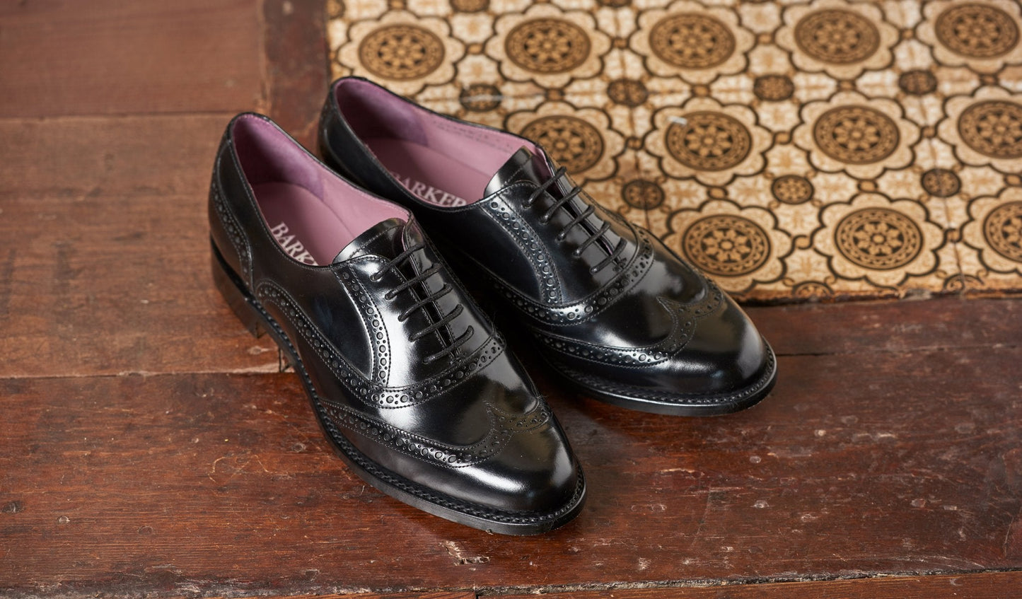 Freya - Cedar Calf Brogue Shoe