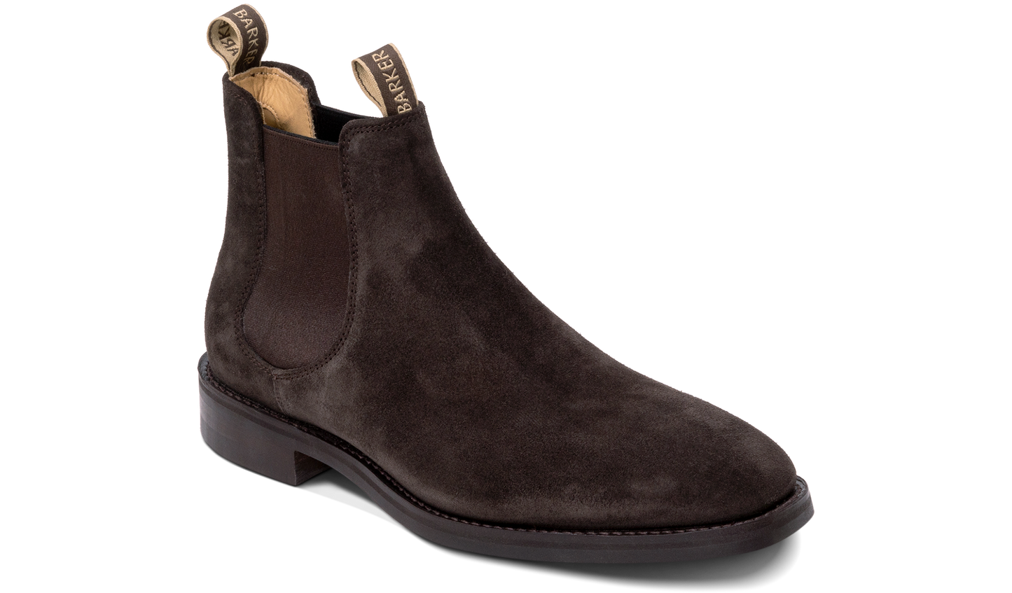 Sutton - Dark Brown Suede