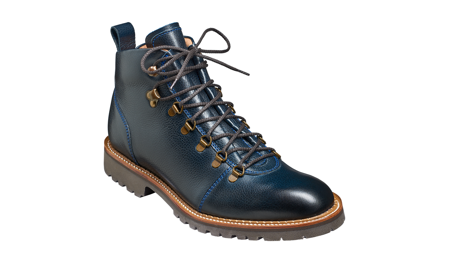 Glencoe - Navy Grain Mens Hiking Boot