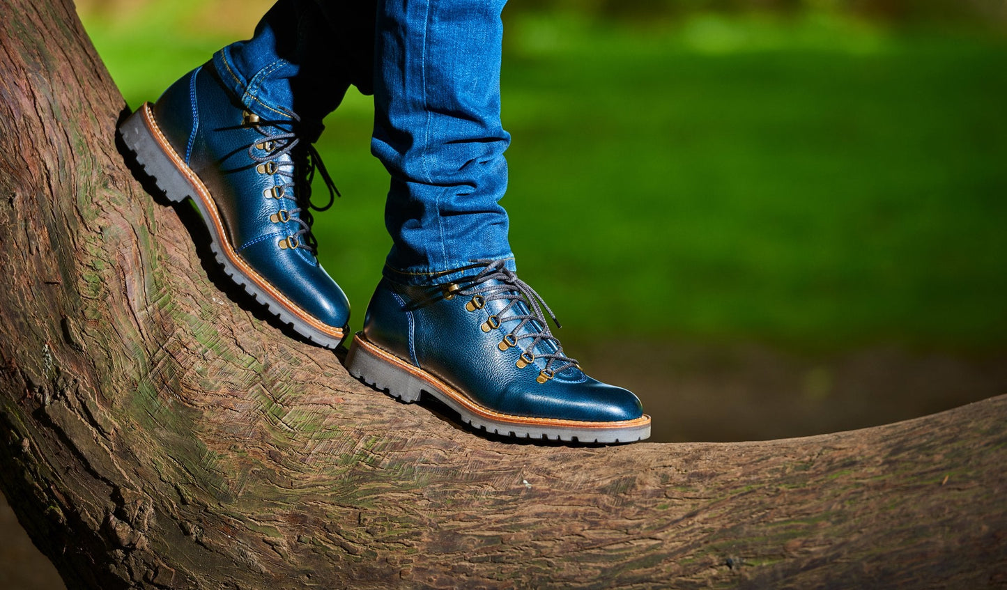 Glencoe - Cherry Grain - Hiker boot