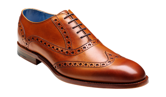 Grant - Cedar Calf Mens Brogue Shoe