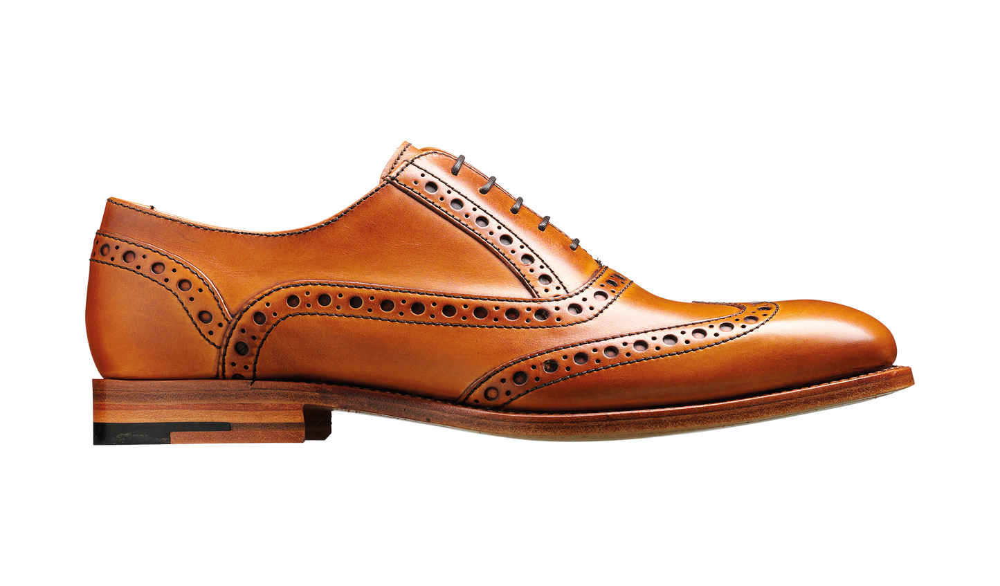 Grant - Cedar Calf Mens Brogue Shoe