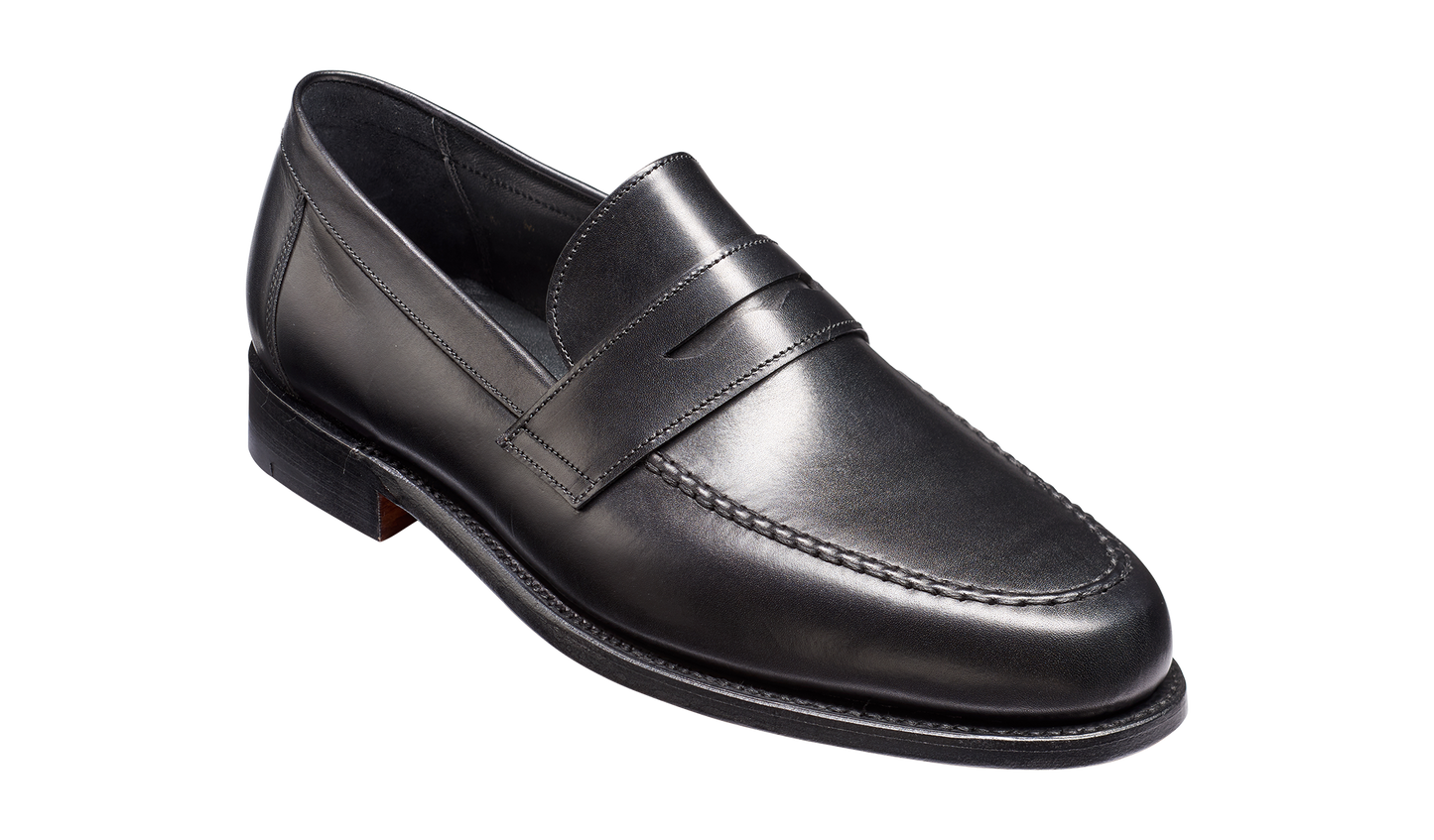 Jevington - Black Calf Loafer