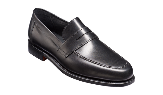 Jevington - Black Calf Loafer