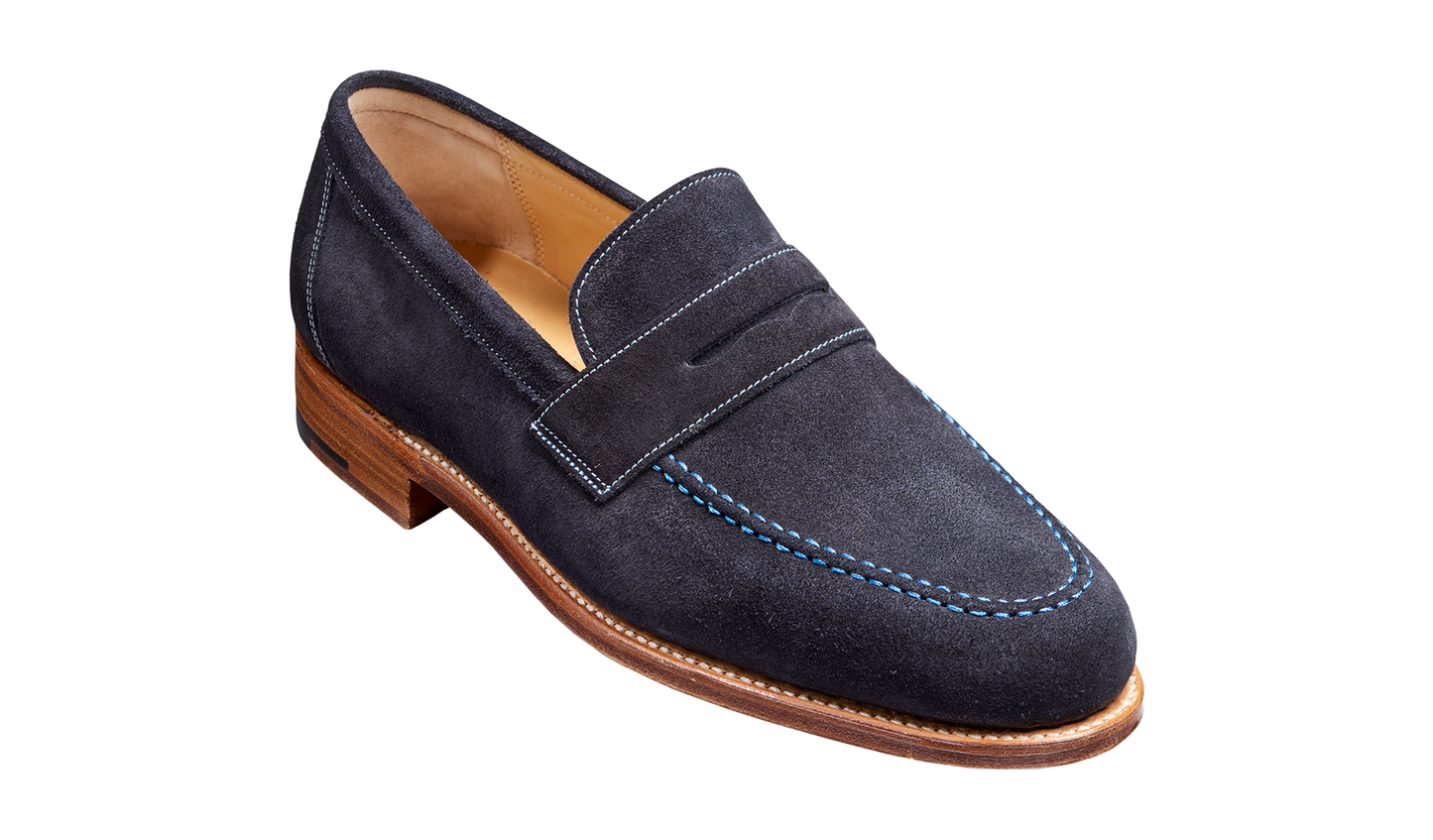 Jevington - Navy Suede