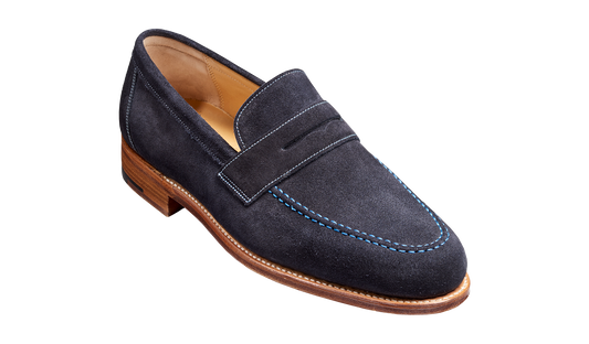 Jevington - Navy Suede