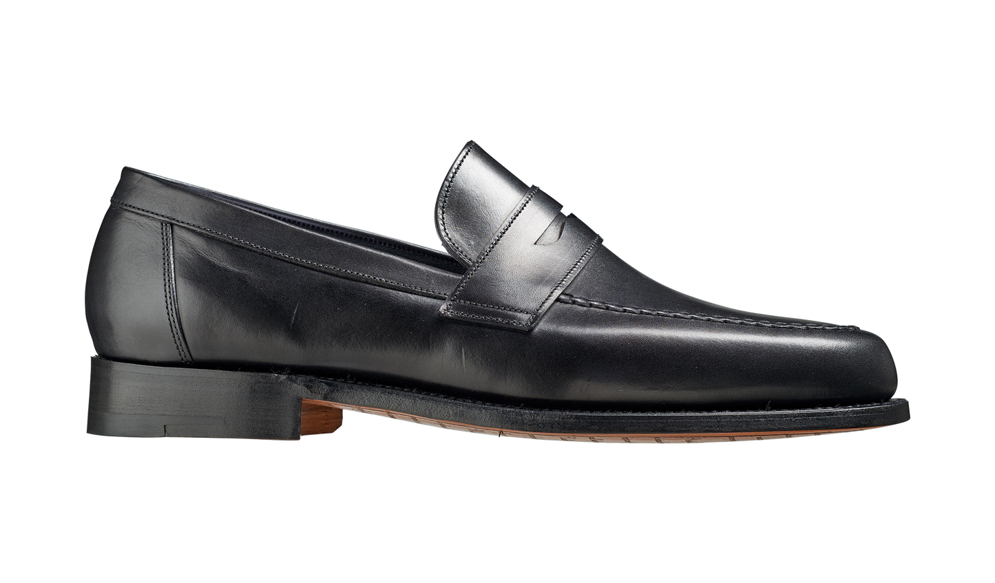 Jevington - Black Calf Loafer