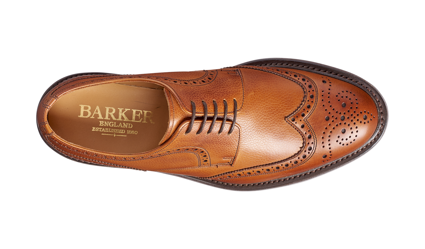 Kelmarsh - Cedar Grain Wingtip Brogue