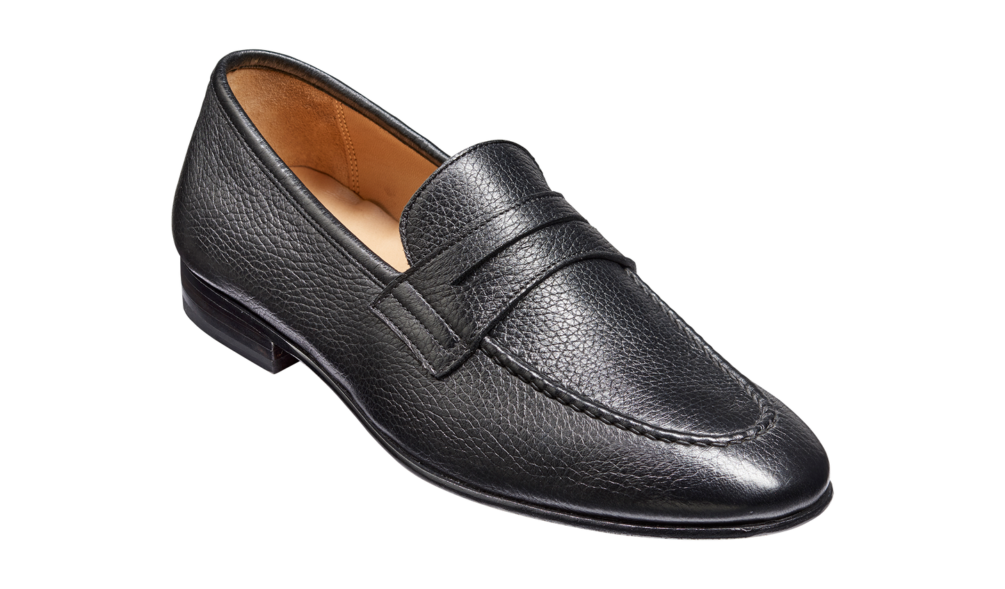 Ledley - Black Deerskin Loafer