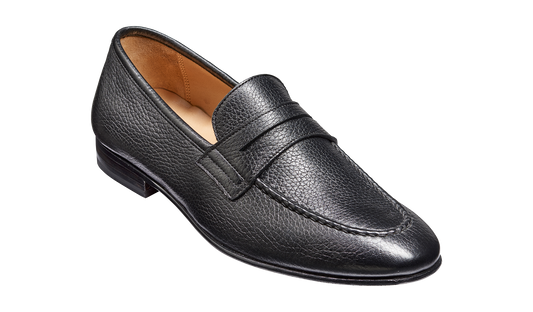 Ledley - Black Deerskin Loafer