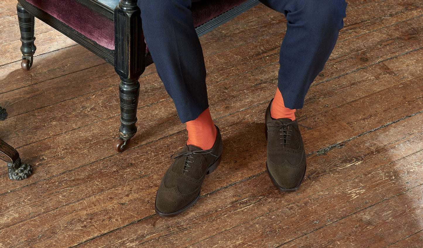 Malton - Cedar Calf Brogue