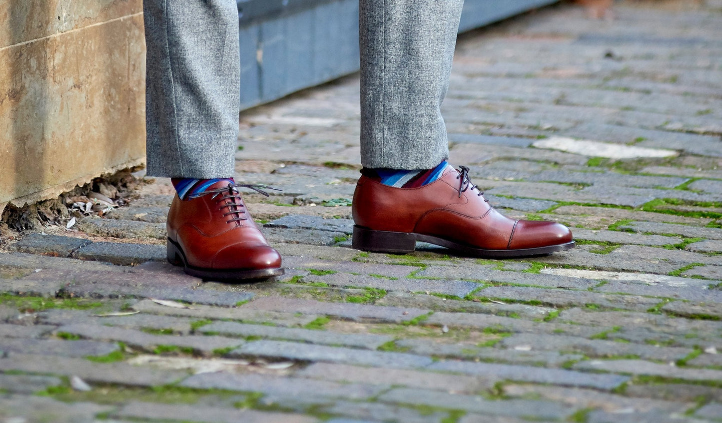 Malvern - Dark Walnut Calf Oxford