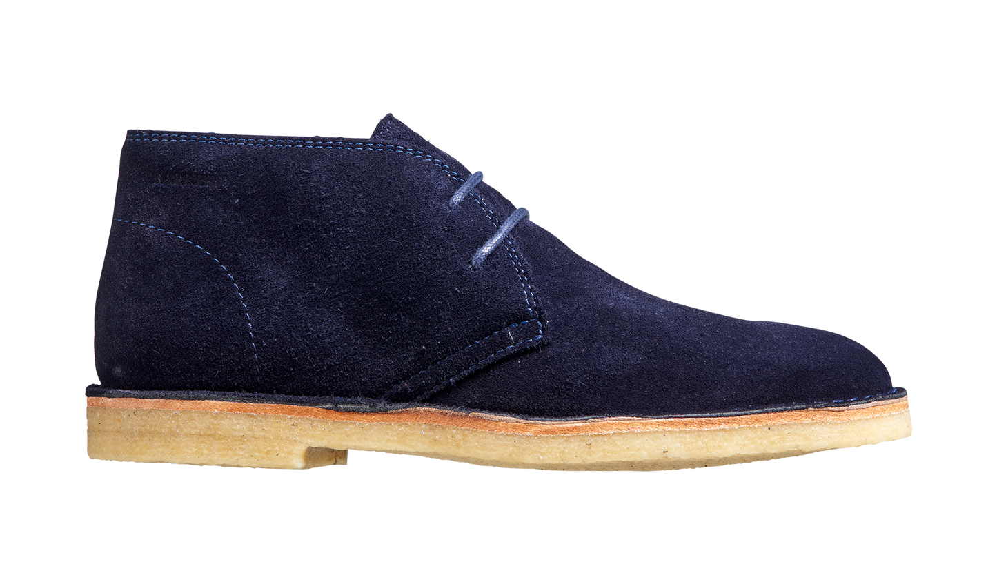 Monty - Navy Suede Boot