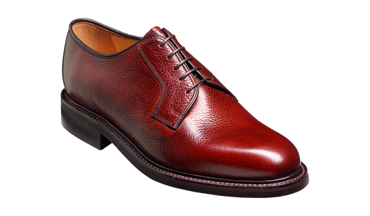 Nairn - Cherry Grain Derby Shoe