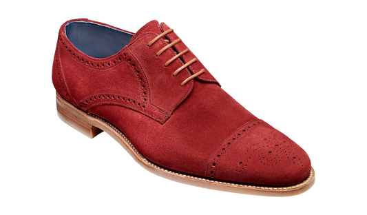 Nixon - Burgundy Suede Brogue