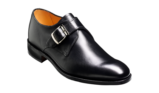 Northcote - Black Calf Monk Strap