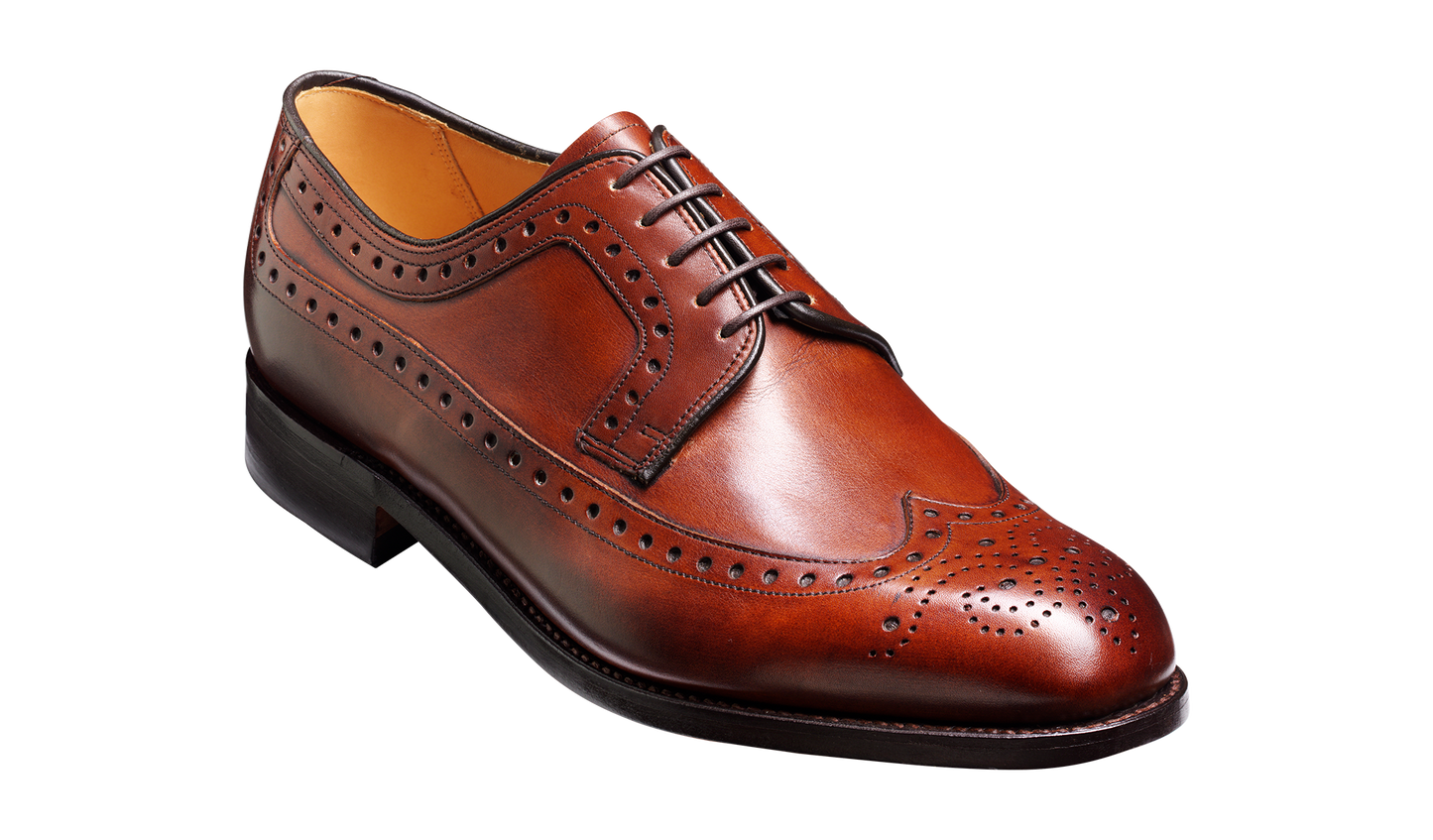 Portrush - Walnut Calf Wingtip Derby