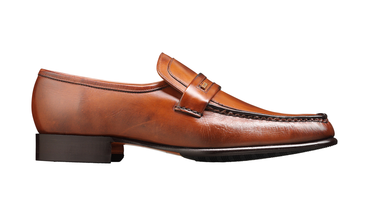 Wesley - Chestnut Calf Loafer