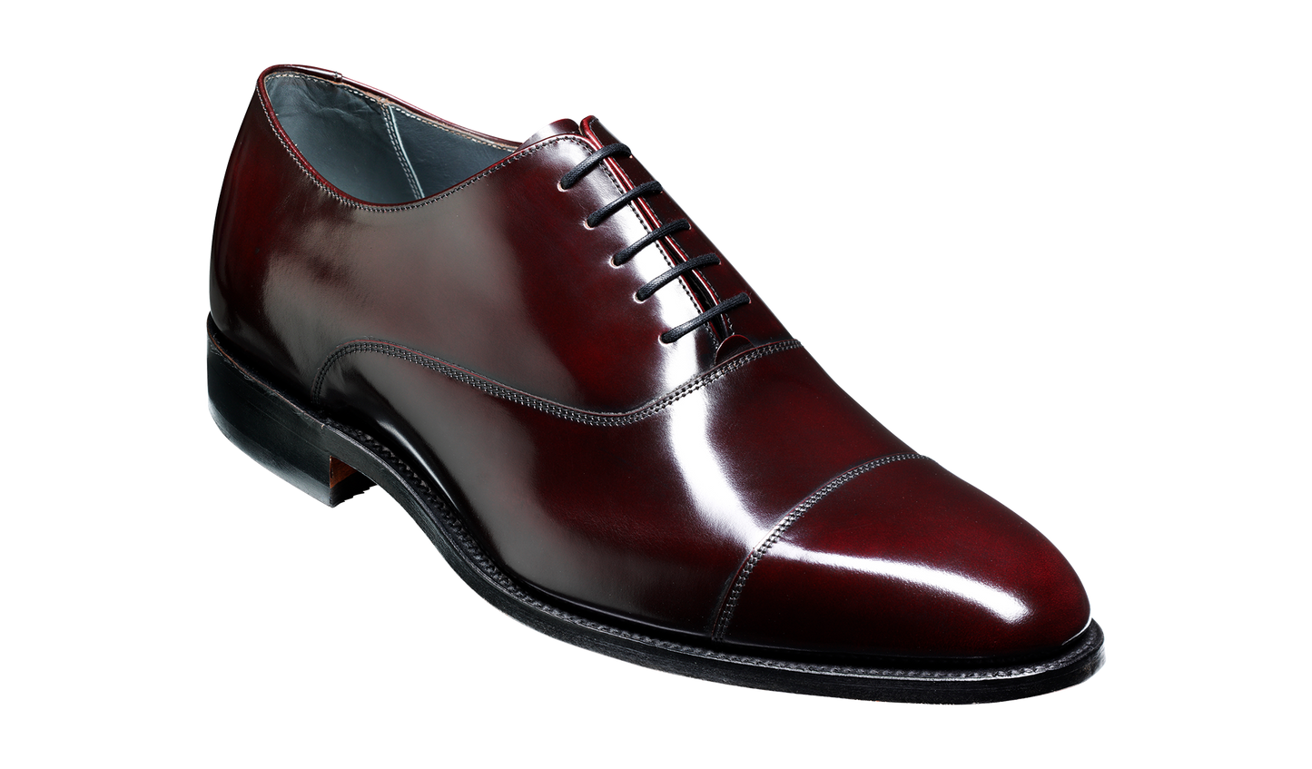 Winsford - Burgundy Hi-Shine Oxford