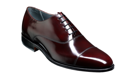 Winsford - Burgundy Hi-Shine Oxford