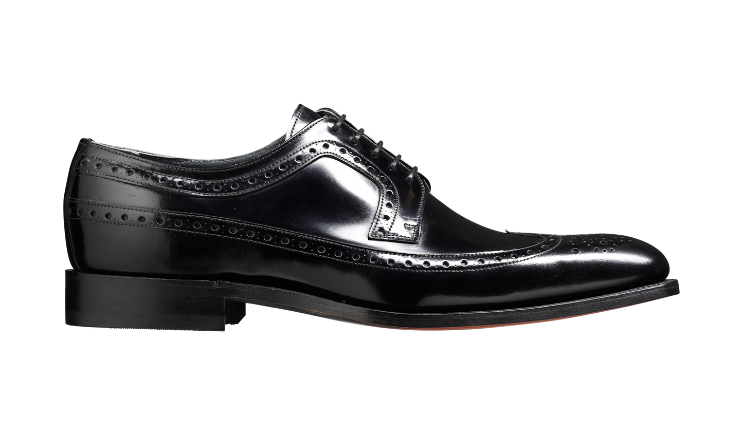 Woodbridge - Black Hi-Shine Derby